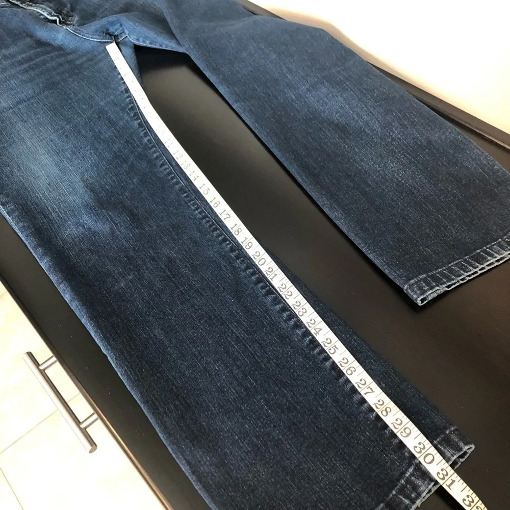AG ADRIANO GOLDSCHMIED Men’s Jeans straight leg, size 36, medium wash - Picture 12 of 16